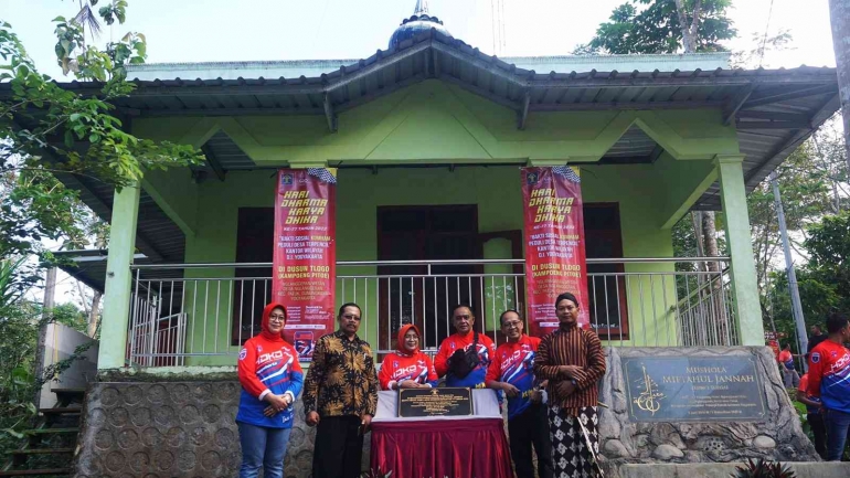 Kemenkumham DIY Sebarkan Kebaikan dengan Baksos-Touring Kumham Peduli (Foto: Humas Kanwil Kemenkumham DIY)