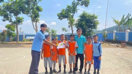Lomba Mini Soccer antar SD- se Desa Purworejo. Foto: Dokumen Pribadi Mahasiswa KKN UM Desa Purworejo 2022