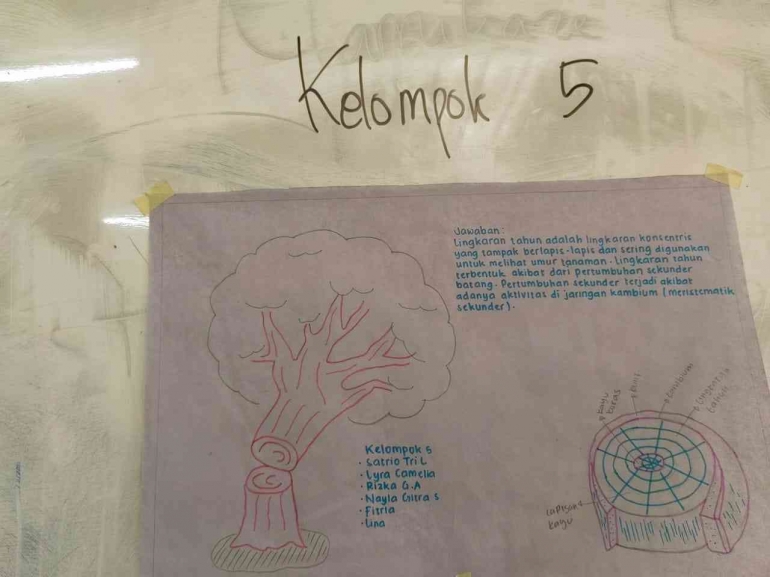 Jawaban nomor 5 dari Kelompok 5/dokpri