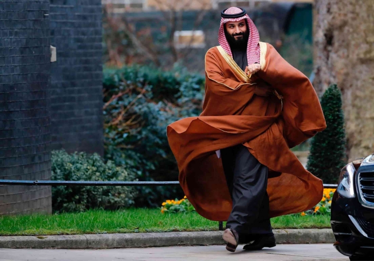 Pangeran Saudi Muhammad Bin Salman (Foto: AFP via KOMPAS.com)