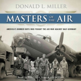 Buku yang menjadi sumber miniseri 'Masters of the Air'. (Sumber: Audio Book Store Online)