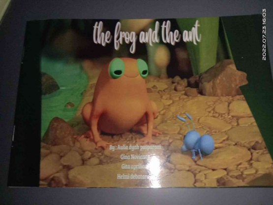 The Frog and the Ant cover/Dokumen pribadi