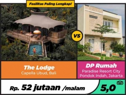 Gambar 1: The Lodge Capella Ubud Bali (Sumber: Rutenesia.com) 