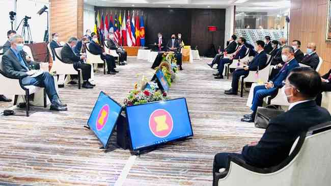 Rapat negara-negara ASEAN. Sumber gambar: Shutterstock