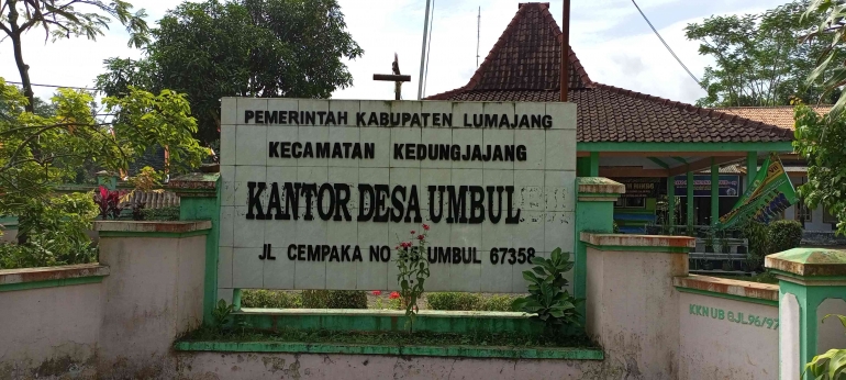 Sumber Foto: Foto penulis - Kantor Balai Desa Umbul