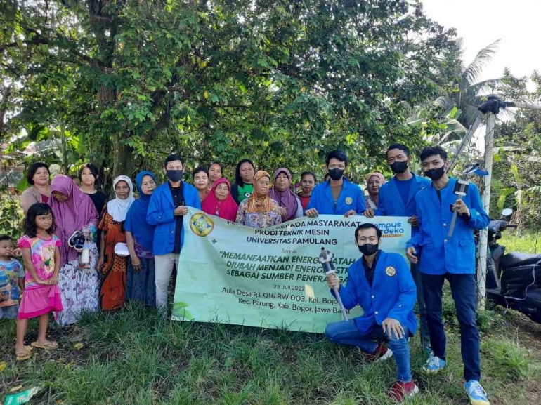 Foto Bersama Masyarakat/dokpri