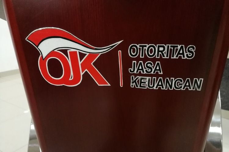 Logo OJK. (Foto: KOMPAS.com/BAMBANG P. JATMIKO) 