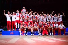 Polandia kembali naik podium sebagai peringkat 3 VNL 2022| Dok en.volleyballworld.com