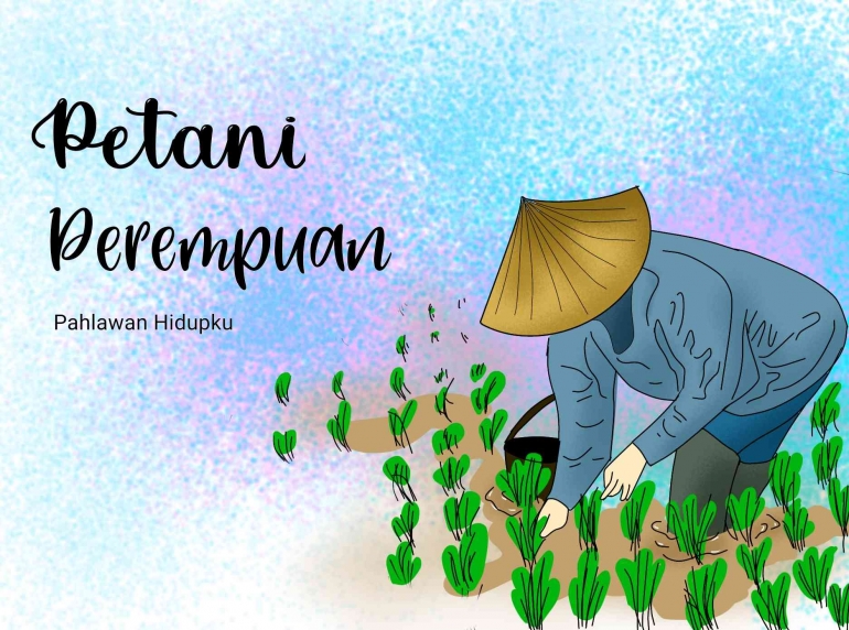 Illustrasi Petani_Cover by Hijabart