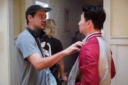 Daniel Cretton saat garap film Shang-Chi. Sumber : Marvel Blog