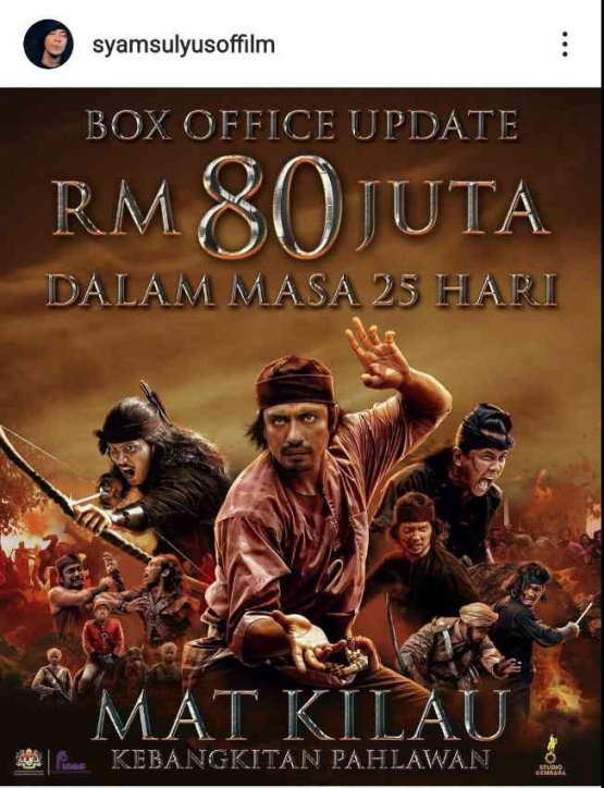 Malaysia bangga dengan produksi film sendiri dan rekor box-office saat ini sebesar RM 80 juta dalam 25 hari Juli 2022 | foto: new.m.herald.com.
