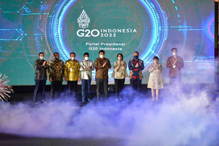 Pembukaan G20 Indonesia 2022. Sumber foto : g20.org