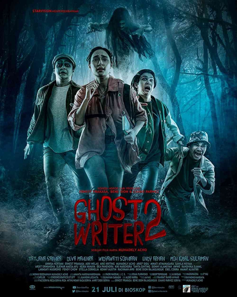 Poster resmi film Ghost Writer 2 (sumber foto : imdb)