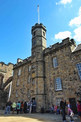 Royal Palace yang terletak di Crown Square- Kastel Edinburgh. Sumber: dokumentasi pribadi