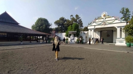 Kemegahan pendopo dan pintu masuk Keraton Yogyakarta, dokpri