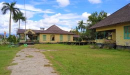 Kompleks Keraton Landak di Desa Raja, Kec.Ngabang,Kalbar (dokumentasi pribadi)