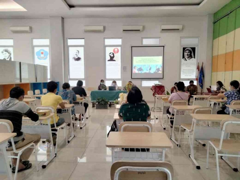 Pertemuan Orang Tua Peserta Didik Berkebutuhan Khusus. Foto: dokpri. Adriana S.