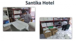 Disabilitas Bekerja di Hotel Santika Medan. dokpri