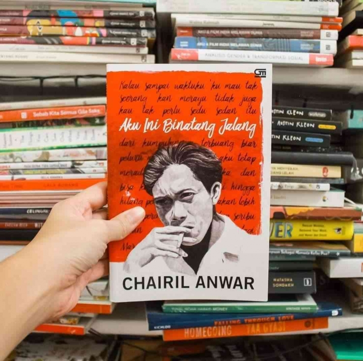 Buku kumpulan puisi Chairil Anwar | Dokumen pribadi