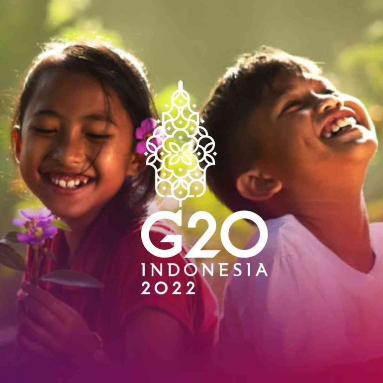 Presentasi cover G20 Indonesia 2022 (sumber foto: akun Instagram Indonesia.g20)