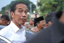 Presiden Jokowi (foto: Nanang Diyanto).