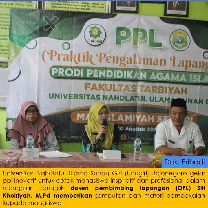 Unugiri Bojonegoro Gelar PPL Inovatif Untuk Cetak Mahasiswa Inspiratif ...