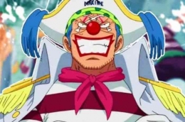 Buggy dalam anime One Piece. (bekasi.pikiran-rakyat.com)