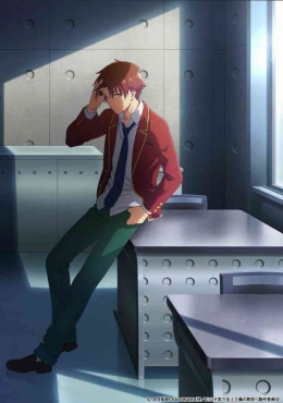 Ayanokouji on the class Anime Classroom of the Elite. (Sumber: manga.tokyo via Pinterest)