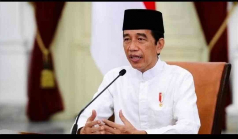 Presiden Jokowi Beri Sambutan Saat Tahun Baru Islam. Foto Dok. SuaraSulsel.id, By Sekretariat Presiden