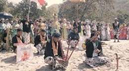 Ritual dalam adat Jawa. Dok. Tim Video