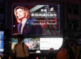  Nekat ke Taiwan, Pelosi katakan Komunis China Ancaman Demokrasi | Foto via Viva.co.