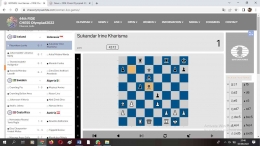(Indonesia VS Islandia | Dok: chessolympiad.fide.com)