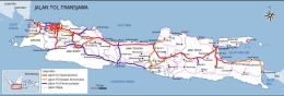 Peta Jalan Tol Trans-Jawa. | Gunawan Kartapranata via wikimedia.org