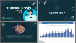 Slide PPT: Pengenalan dan Data Statistik Kasus TBC/Dok pribadi