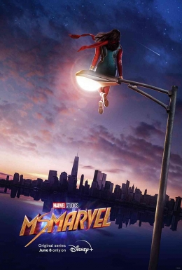 Tampilan poster lain dari Ms. Marveld ari Disney +Hotstar (sumber foto : Marvel Studio via imdb)