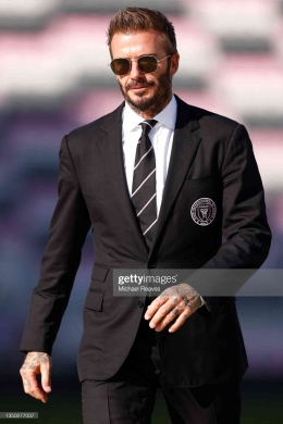 David Beckham, pemilik klub MLS, Inter Miami. (Michael Reaves/Getty Images)