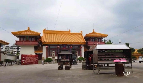 Kuil di kota kuno Qibao | foto: HennieOberst 