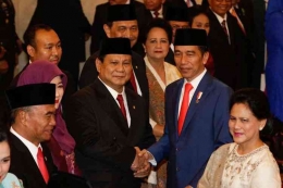 Suhu politik kian menghangat, kedekatan Jokowi dengan Menhan Prabowo, disinyalir sangat logis indikasi dukungan untuk Prabowo, Sumber : kompas.com
