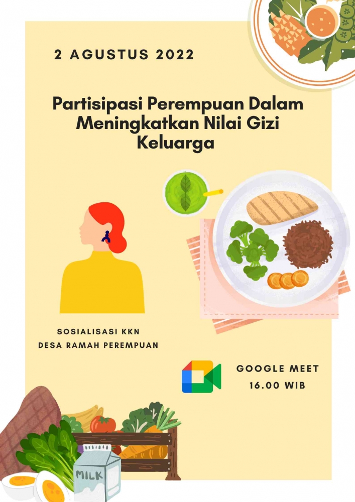 Poster Sosialisasi Google Meet (Dokpri)
