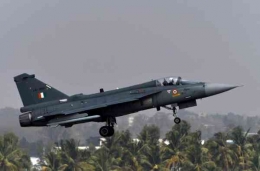  Pesawat tempur ringan Tejas Angkatan Udara India. Ditawarkan ke Malaysia Foto: Reuters