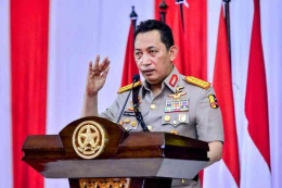 Kapolri Jenderal Pol Listyo Sigit Prabowo (Dokumen Divisi Humas Polri via kompas.com)