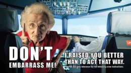 Meme Zero Tolerance Policy oleh FAA (sumber : faa.gov)