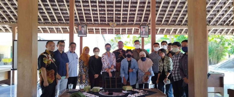 Focus Group Discussion (FGD) pembuatan master plan Wisata Kebugaran di Kalurahan Canden Bantul (Foto: Istimewa)