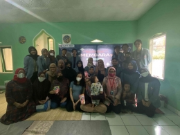 Foto bersama setelah kegiatan Sosialisasi MEMBARA/Dokumentasi pribadi