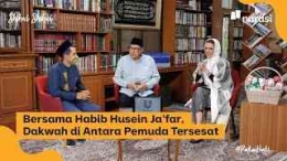 Habib Husein Ja'far Al-Hadar, K.H. Quraish Shihab, dan Najwa Shihab di kanal youtube 