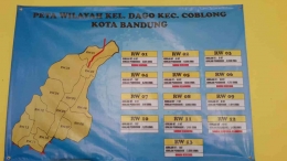 Dokpri: Peta Wilayah Kelurahan Dago, Bandung