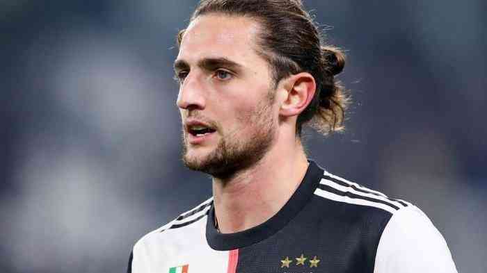 Gelandang Juventus, Adrien Rabiot (Foto: Twitter.com/Transferlive)