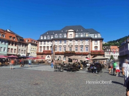 Marktplatz - alun-alun pusat kota Heidelberg | foto: HennieOberst 