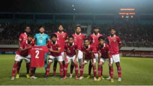 Squad timnas garuda muda asia pada Piala AFF u16 2022 (dokumentasi  PSSI) 