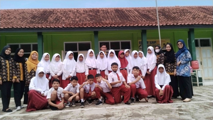 Foto bersama siswa/i kelas 6. Dokpri